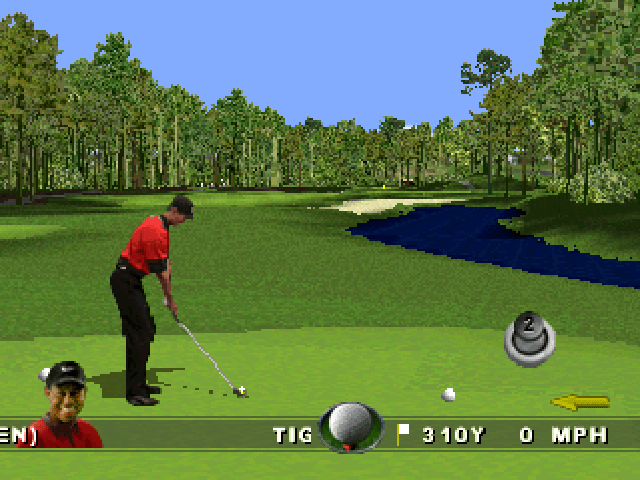 Screenshot Tiger Woods 99 PGA Tour Golf