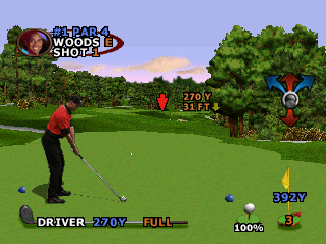 Screenshot Tiger Woods PGA Tour 2000