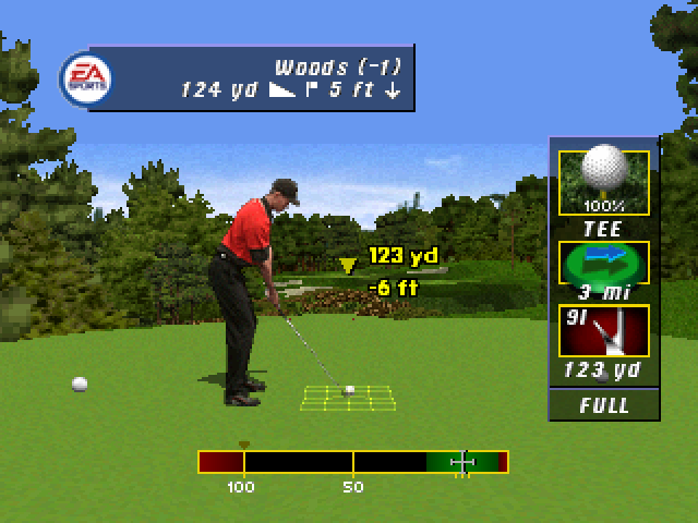 Screenshot Tiger Woods PGA Tour Golf