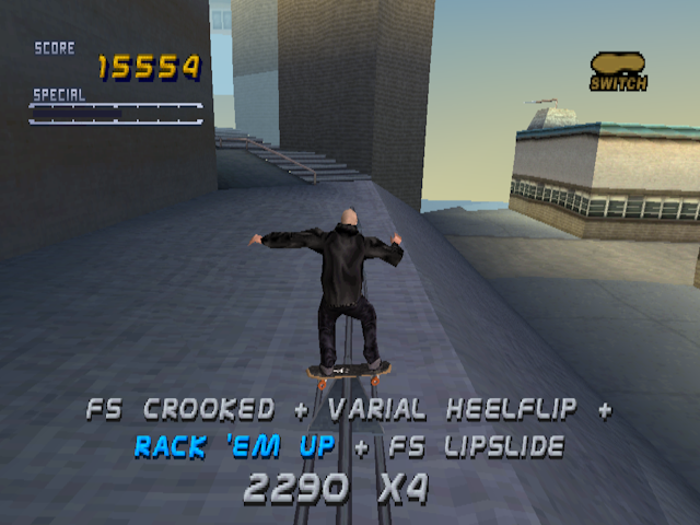 Screenshot Tony Hawk's Pro Skater 2