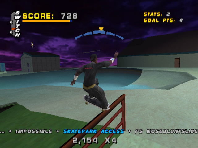 Screenshot Tony Hawk's Pro Skater 4
