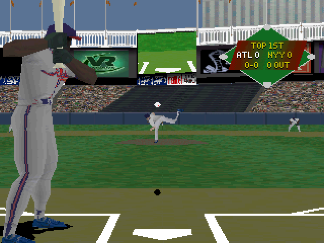 Screenshot VR Baseball '97