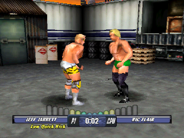 Screenshot WCW Backstage Assault