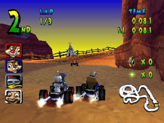 Screenshot Walt Disney World Quest : Magical Racing Tour
