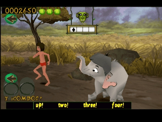Screenshot Walt Disneyn Viidakkokirja : Svengiseikkailu
