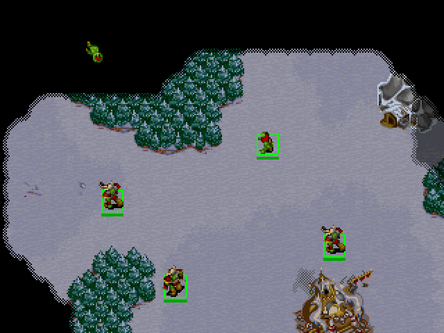 Screenshot WarCraft II : The Dark Saga
