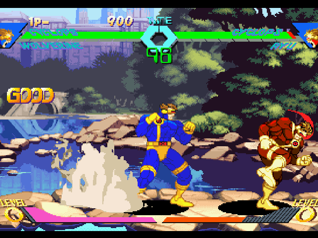 Screenshot X-Men vs. Street Fighter