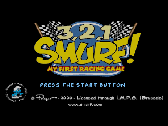 Screenshot 3, 2, 1, Smurf! My First Racing Game