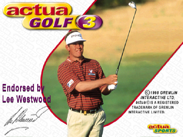 Screenshot Actua Golf 3