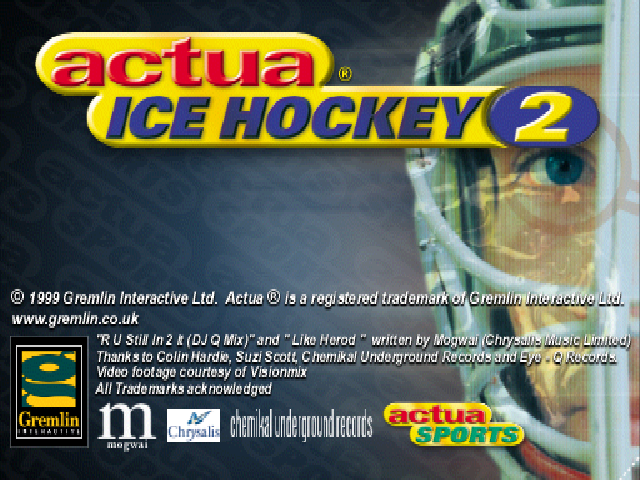 Screenshot Actua Ice Hockey 2