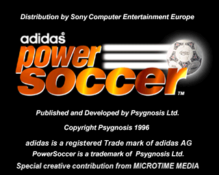 Screenshot Adidas Power Soccer
