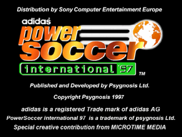 Screenshot Adidas Power Soccer International '97