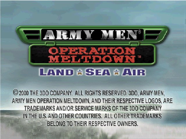 Screenshot Army Men : Land, Sea, Air