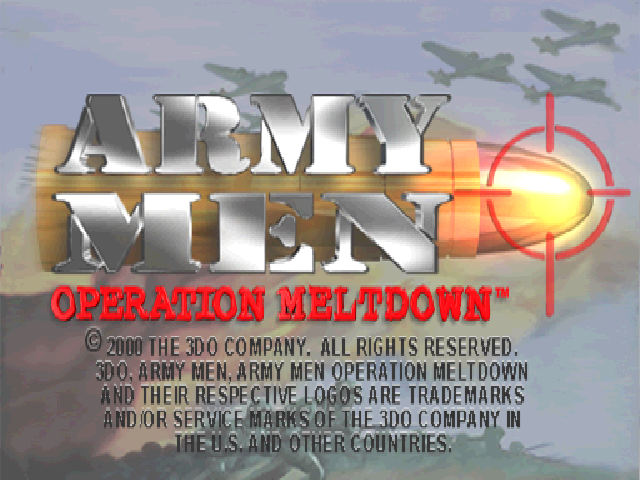 Screenshot Army Men : Operation Meltdown