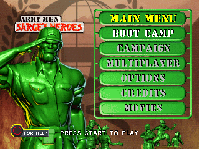 Screenshot Army Men : Sarge's Heroes