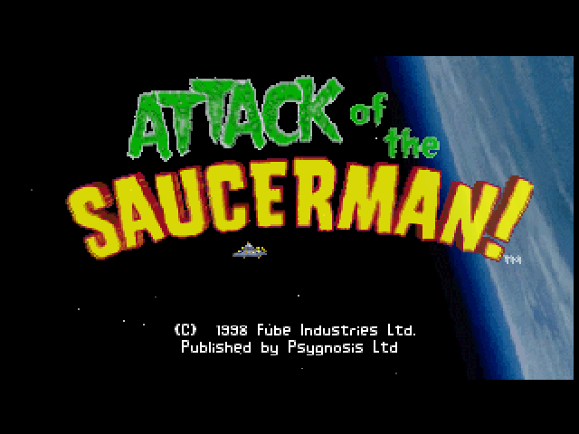 Screenshot Attack of the Saucerman