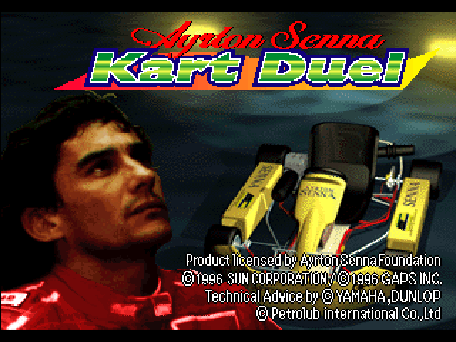 Screenshot Ayrton Senna Kart Duel