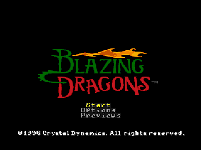 Screenshot Blazing Dragons