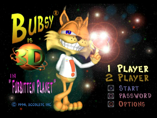 Screenshot Bubsy 3D : Furbitten Planet