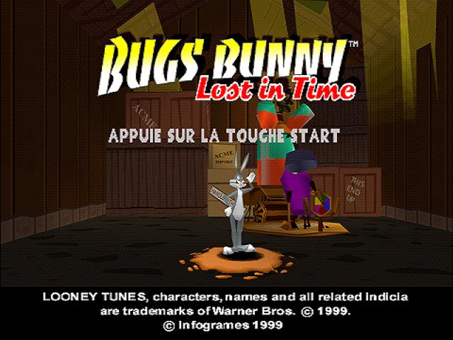 Screenshot Bugs Bunny : Lost in Time