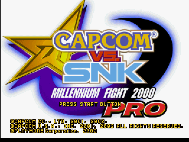 Screenshot Capcom vs. SNK : Millennium Fight 2000 Pro