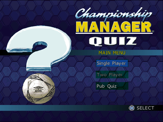 Screenshot Championship Manager Quiz