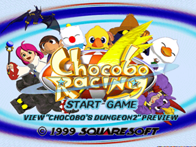 Screenshot Chocobo Racing