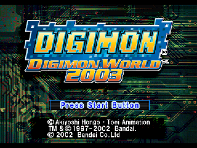 Screenshot Digimon World 2003