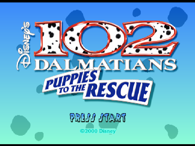 Screenshot Disney's 102 Dalmatians : Puppies to the Rescue