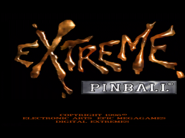 Screenshot Extreme Pinball