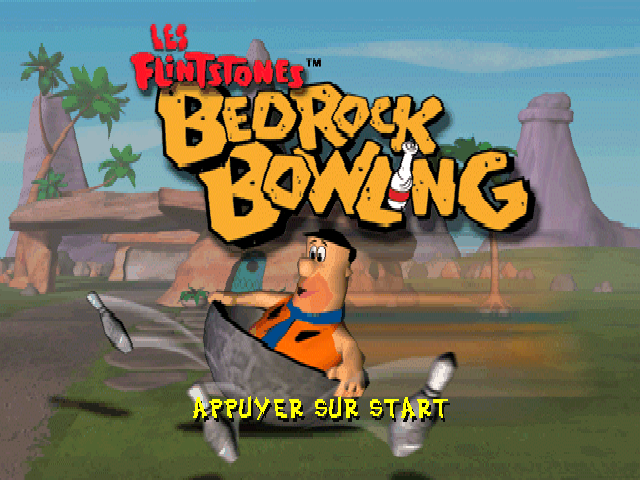 Screenshot The Flintstones : Bedrock Bowling