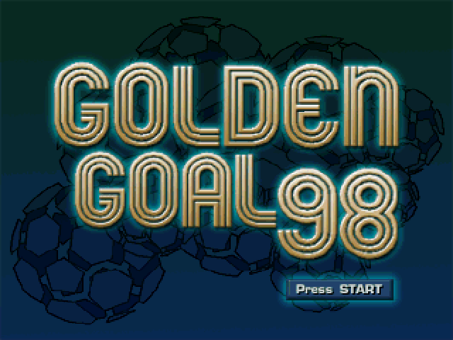 Screenshot Golden Goal 98