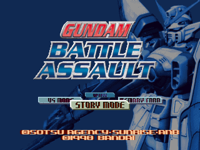 Screenshot Gundam Battle Assault
