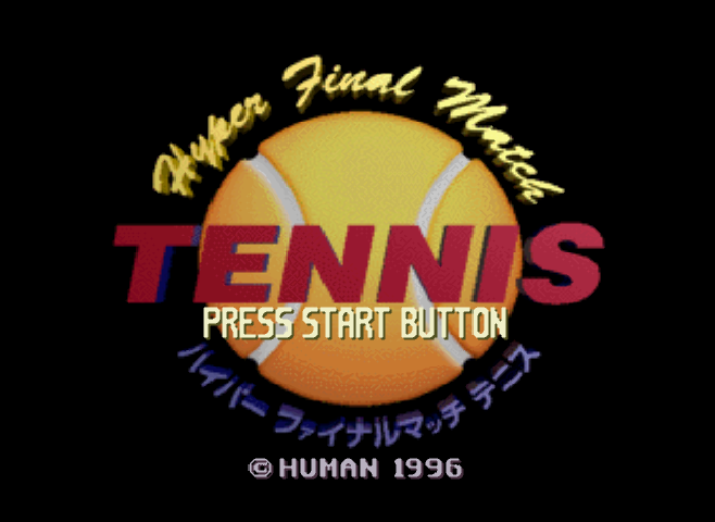Screenshot Hyper Tennis : Final Match