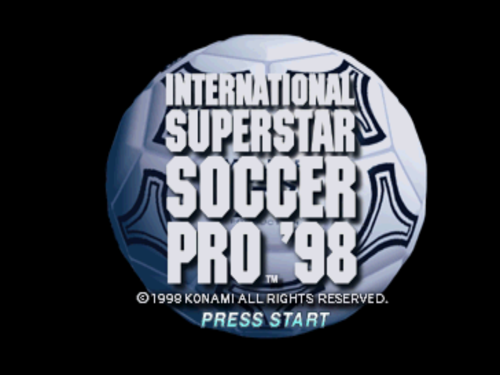 Screenshot International Superstar Soccer Pro '98