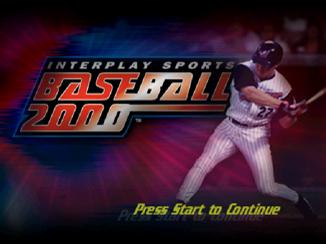 Screenshot Interplay Sports Baseball 2000