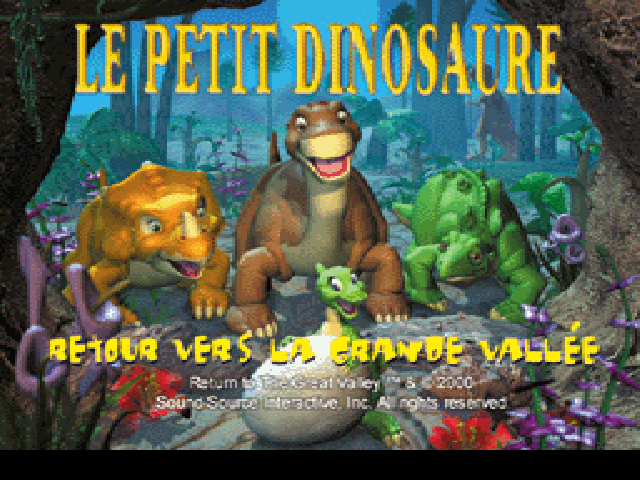 Screenshot The Land Before Time : Return to the Great Valley