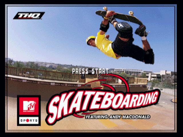 Screenshot MTV Sports : Skateboarding featuring Andy Macdonald