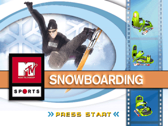 Screenshot MTV Sports : Snowboarding