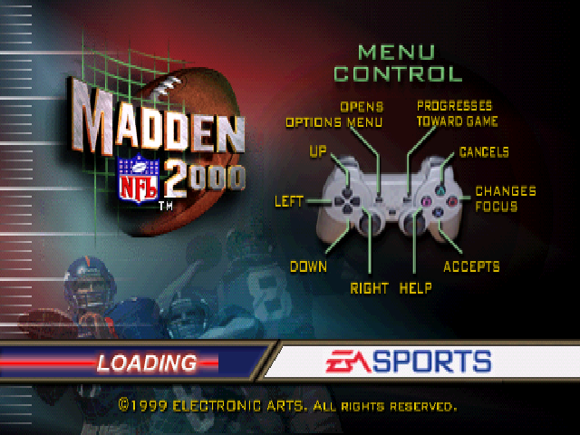 Screenshot Madden NFL 2000