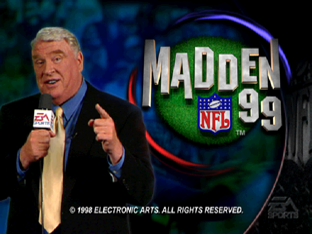 Screenshot Madden NFL 99