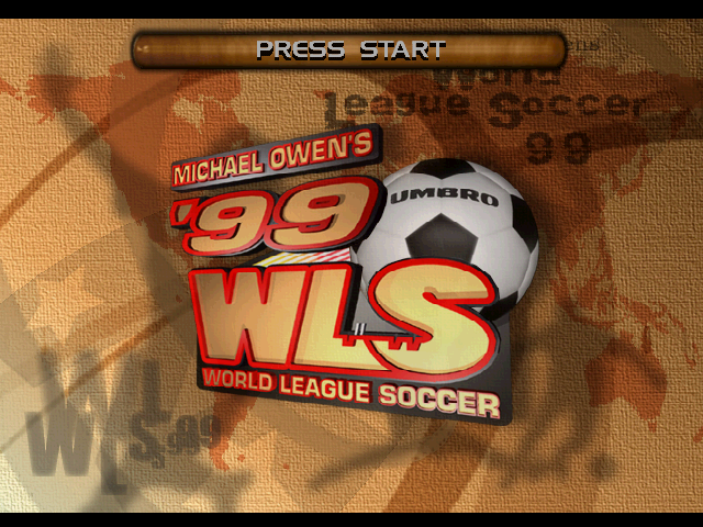 Screenshot Michael Owen's World League Soccer 99