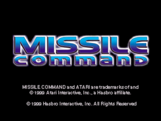Screenshot Missile Command