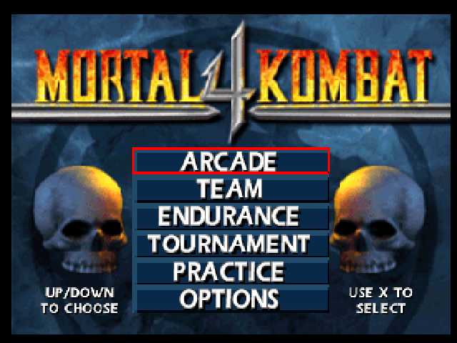 Screenshot Mortal Kombat 4