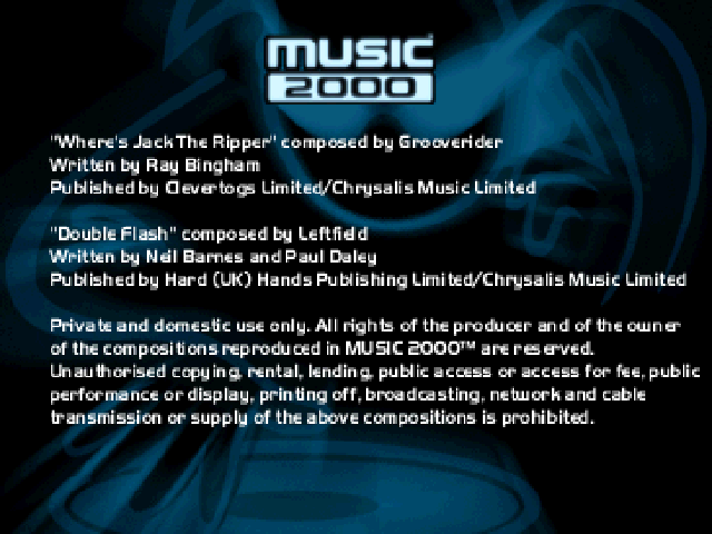 Screenshot Music 2000