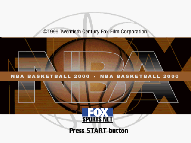 Screenshot NBA Basketball 2000