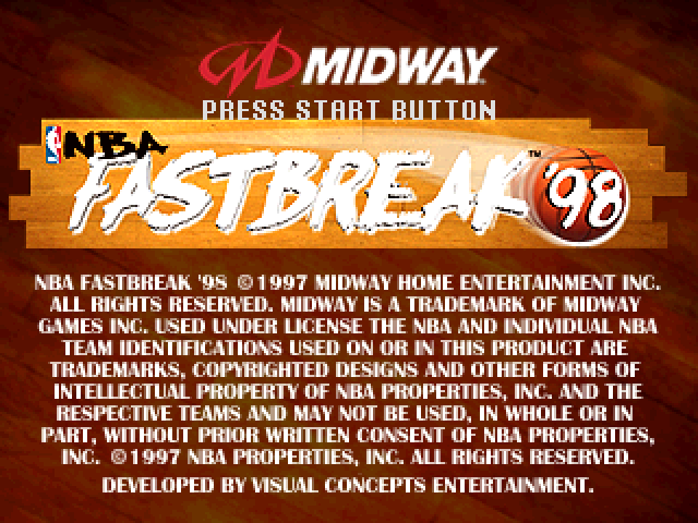 Screenshot NBA Fastbreak '98