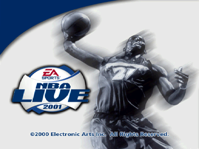 Screenshot NBA Live 2001