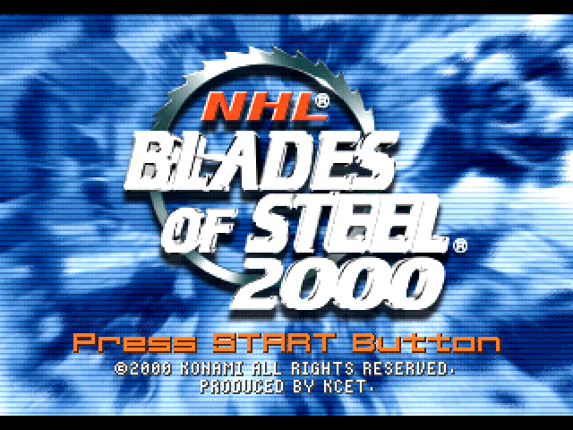 Screenshot NHL Blades of Steel 2000