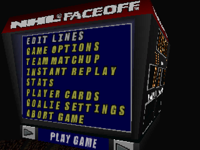Screenshot NHL Face Off